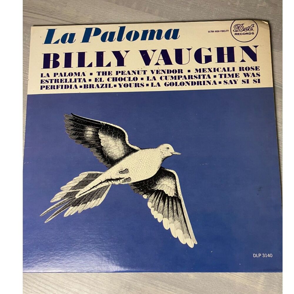 Billy Vaughn "La Paloma" vinyl - 1958